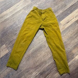 Big Bud Press Pencil Pant in Gross Green Medium
